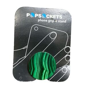 PopSocket Green Malachite Pattern Phone Grip & Stand